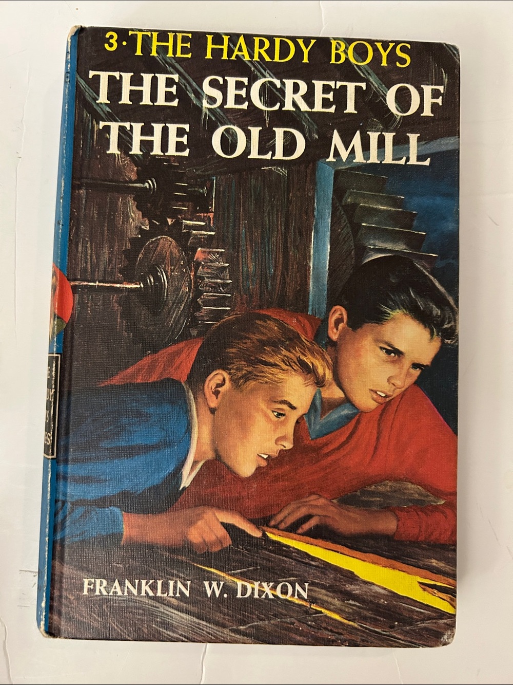 Vintage Hardcover Book - The Hardy Boys: The Secret of the Old Mill 1962